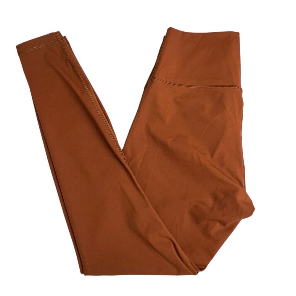 Everlane Womens Brown High Rise Full Length Leggings Medium